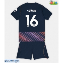 Tottenham Hotspur Sandro Tonali #16 Bortedraktsett Barn 2026-27 Kortermet (+ Korte bukser)
